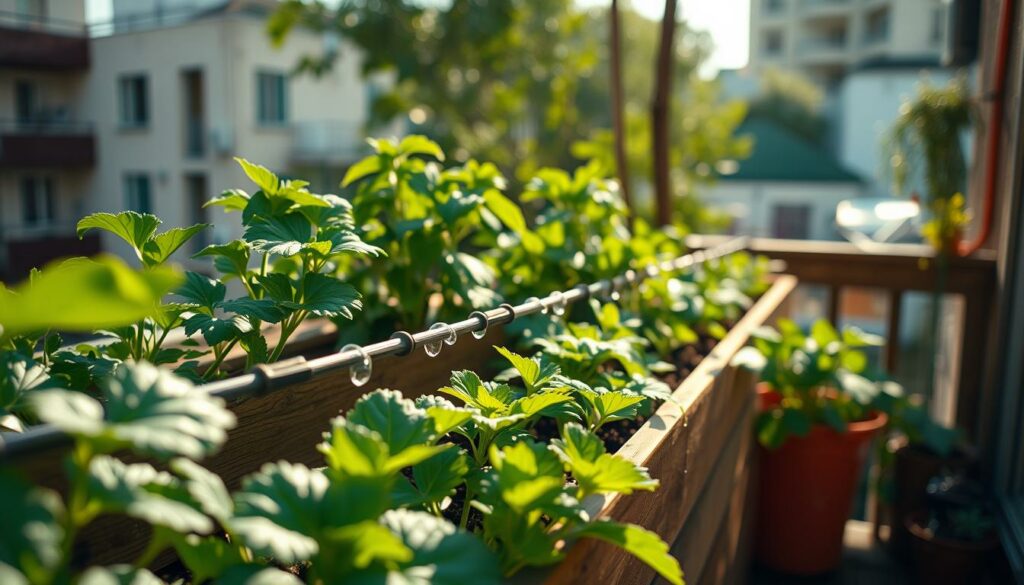 Balkon Hochbeet Bewässerung