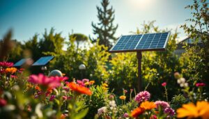 Solarleuchten für den Garten installieren